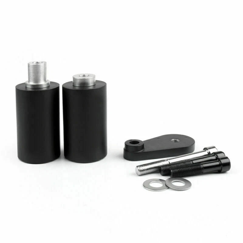 Frame Sliders Crash Protector for Yamaha YZF R6 R6S (2003–2008) No Cut Black