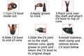 CV Boot Mounting Cone Tool for Stretchable CV Boots