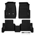 All Weather Floor Mats Liners for Chevy Colorado GMC Canyon Crew Cab