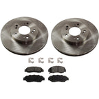 Brake Rotors and Pads Kit for Honda CR-V, Acura Integra (1997–2001)