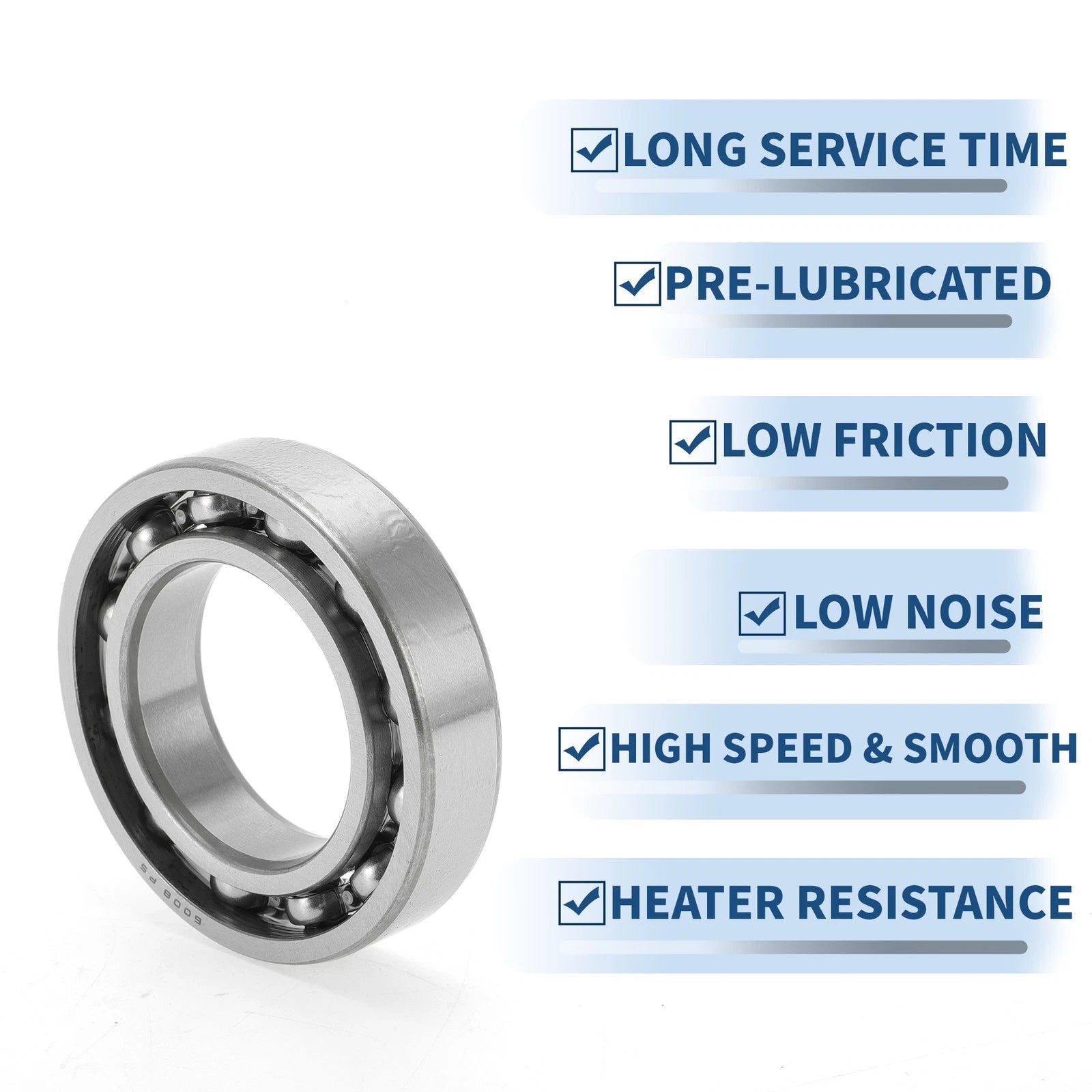 Deep Groove Ball Bearing 40x68x15mm for Scooter Skateboard (6008)