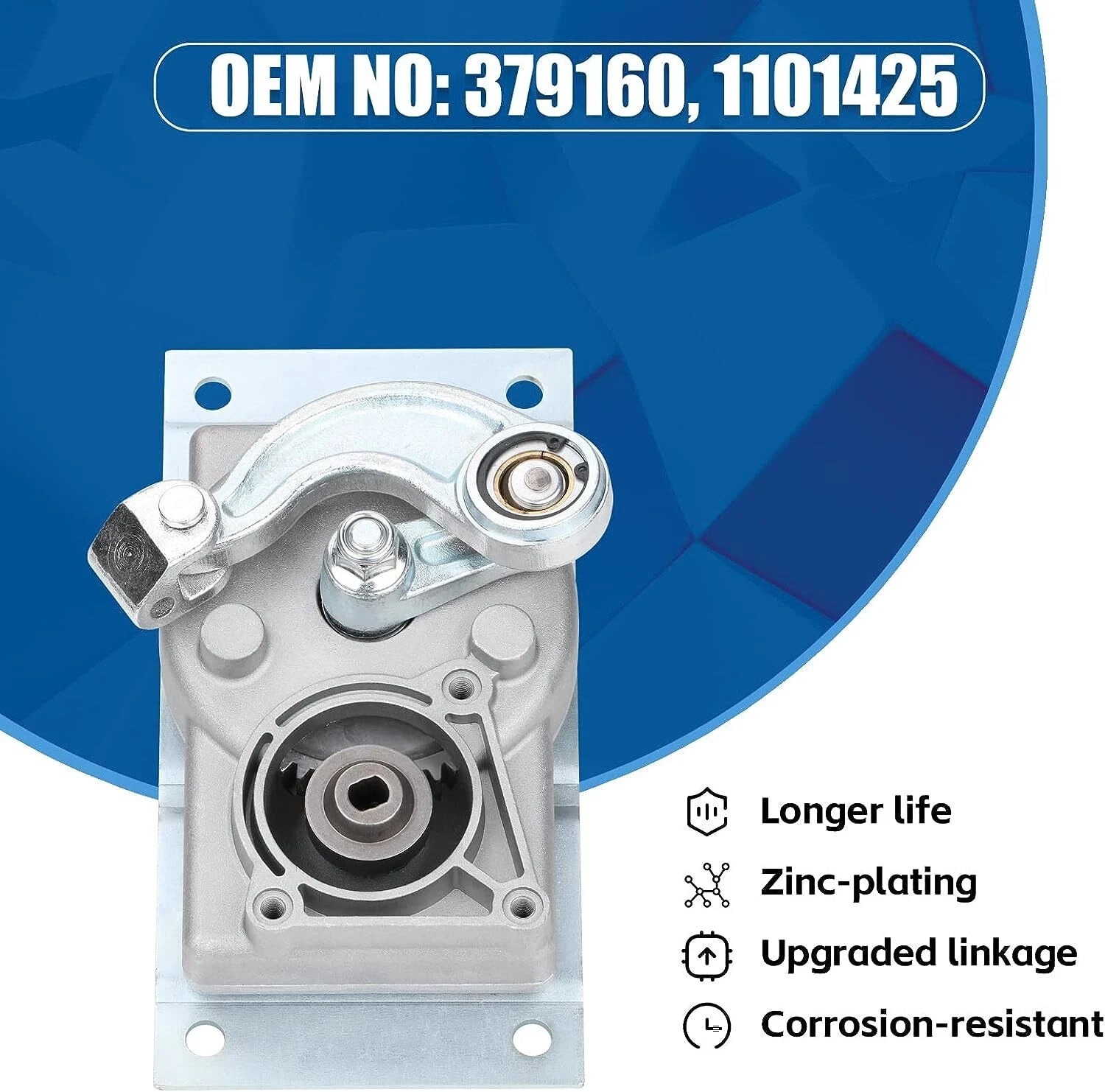 Kwikee Step Gearbox with Curved Linkage Kit for Most Single & Double Steps