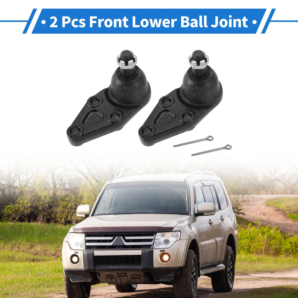 2X Front Lower Ball Joints for Mitsubishi Montero (2001–2006) MR508130
