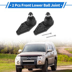 2X Front Lower Ball Joints for Mitsubishi Montero (2001–2006) MR508130