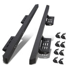 Set of 2 Drop Foot Step Running Boards for Silverado Sierra 2500HD 3500HD (2007–2019)