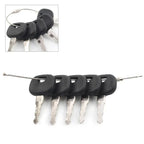 5 x Ignition Keys for Volvo Wheel Loader & John Deere Heavy Equipment