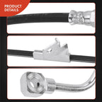 2X Front Brake Hydraulic Hose for Chevrolet Blazer (1995–1997)