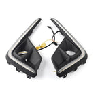 Black Fog Light Turn Signal Pair for Honda BR-V (2022-2023)