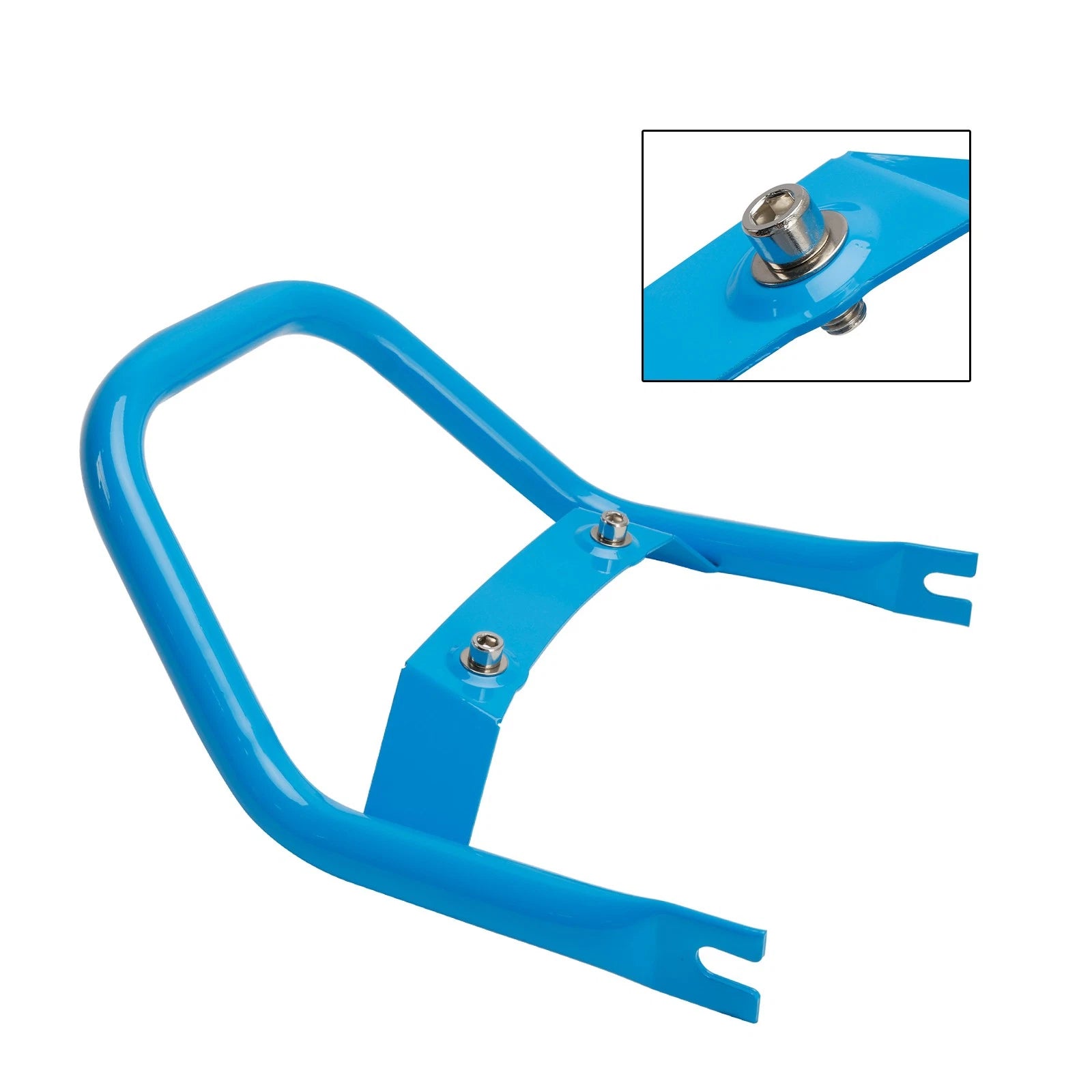 Passenger Armrest Hand Holder for Honda Monkey 125 (2018–2025) Blue