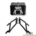 Rear Luggage Case & Tail Rack for Harley Softail FLSB FXLRST (2018-2023)