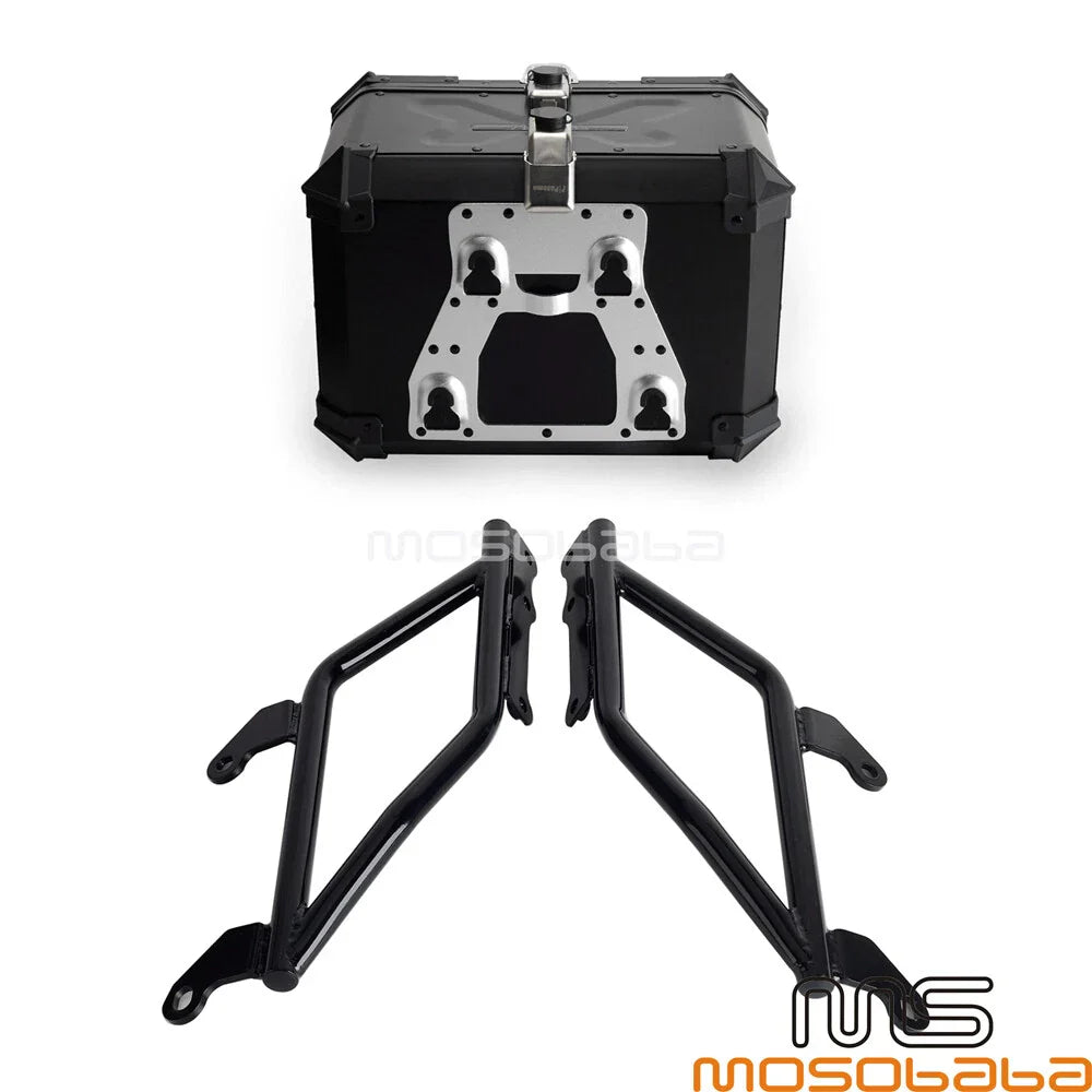 Rear Luggage Case & Tail Rack for Harley Softail FLSB FXLRST (2018-2023)