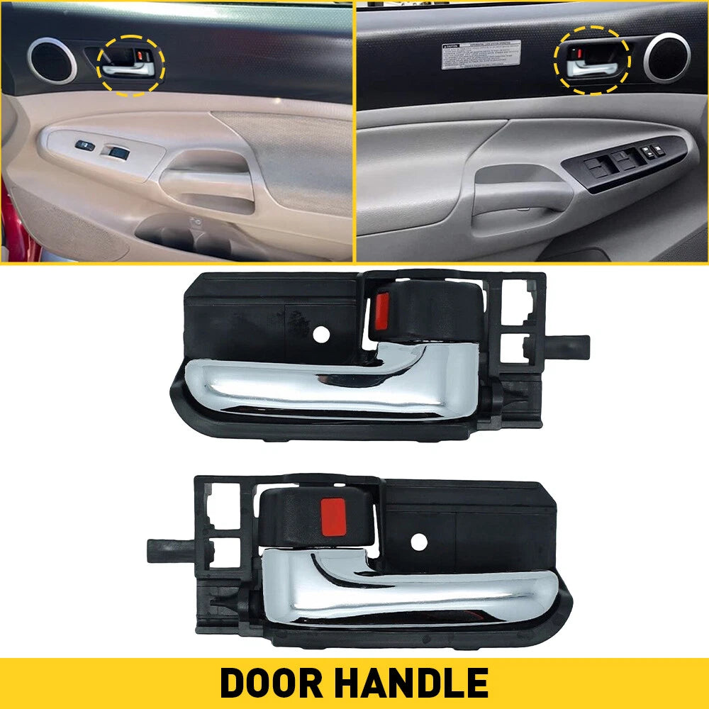 Set of 2 Inner Door Handles for Scion TC, Toyota Corolla, Matrix (2005–2010)