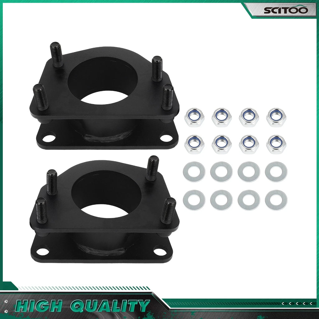 2X 2.5" Front Steel Lift Leveling Kit for Jeep Liberty (2002–2013)