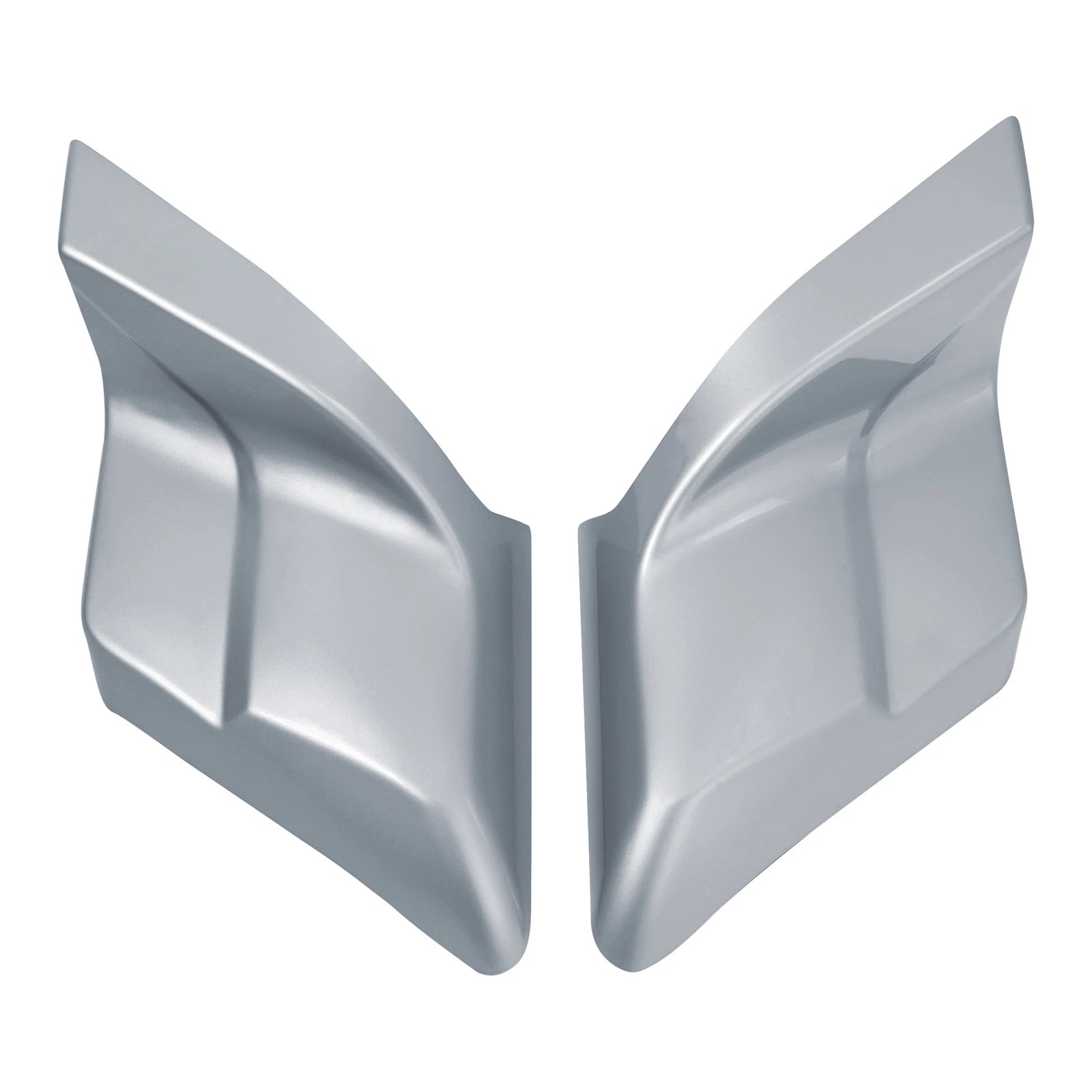 Stretched Side Covers Panel for Harley Road Glide (2014–2024) Barracuda Silver