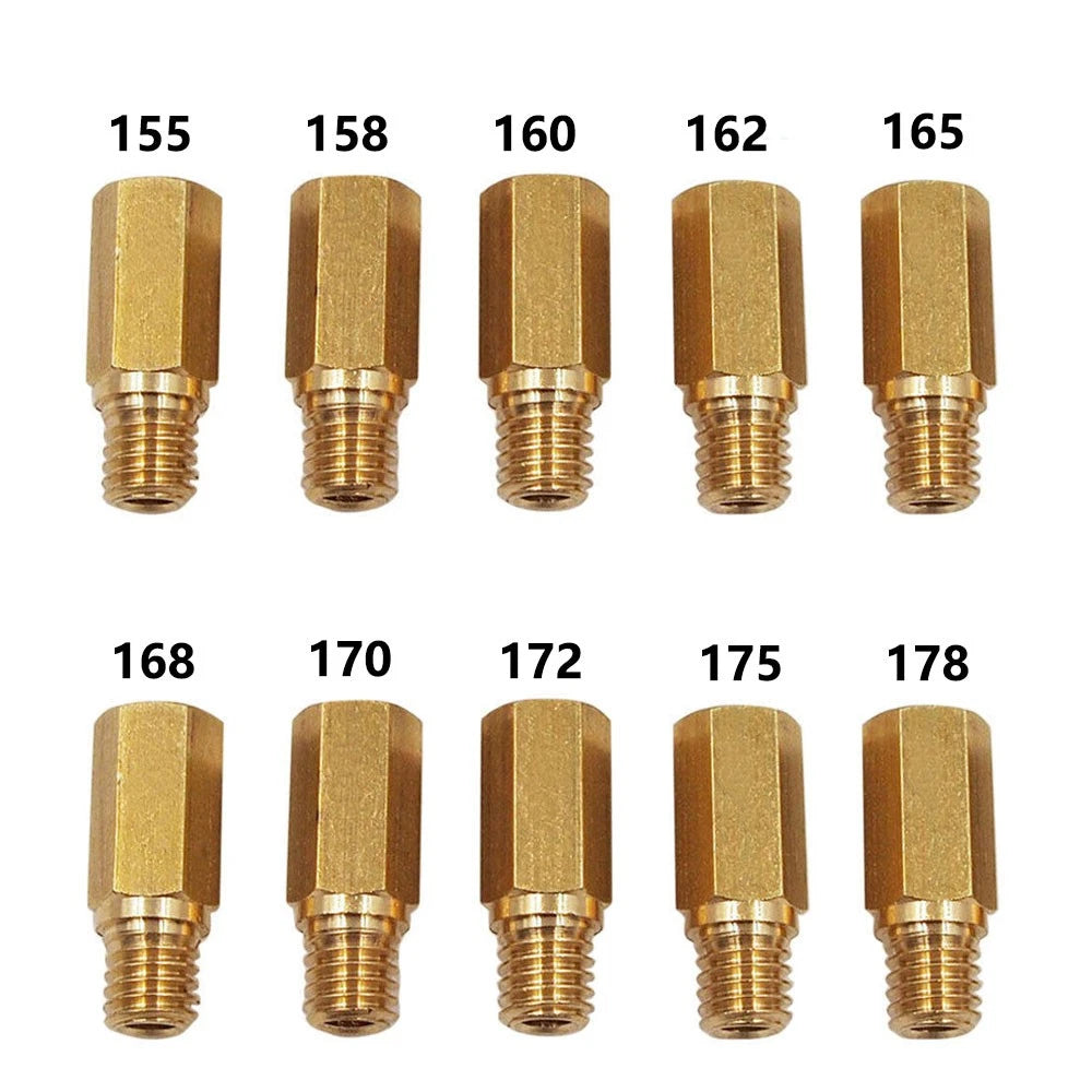 10pcs Carburetor Main Jet Kit #155-#178 for Keihin PWK PE OKO KOSO