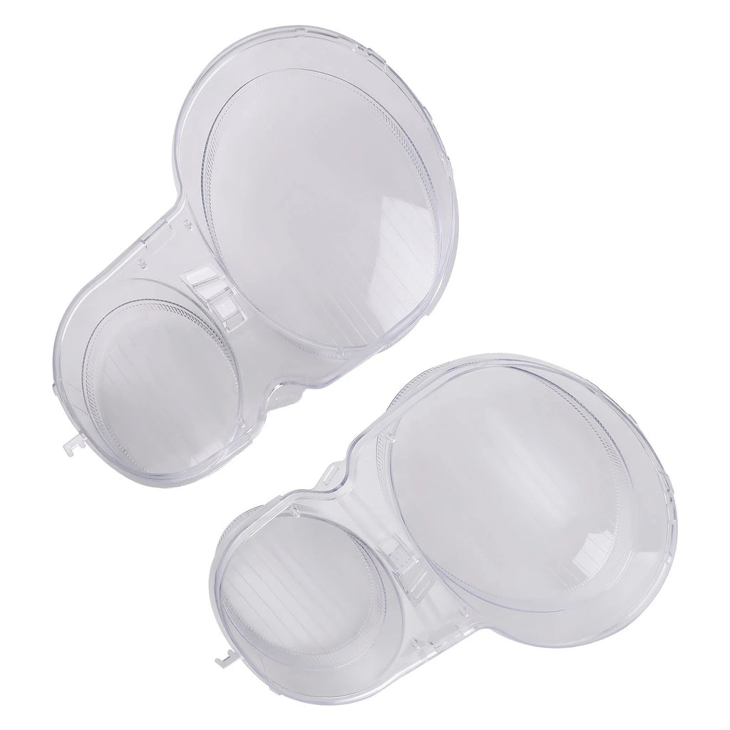 Set of 2 Headlight Lens Covers for Mercedes-Benz E320 E430 (1996)