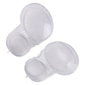 Set of 2 Headlight Lens Covers for Mercedes-Benz E320 E430 (1996)