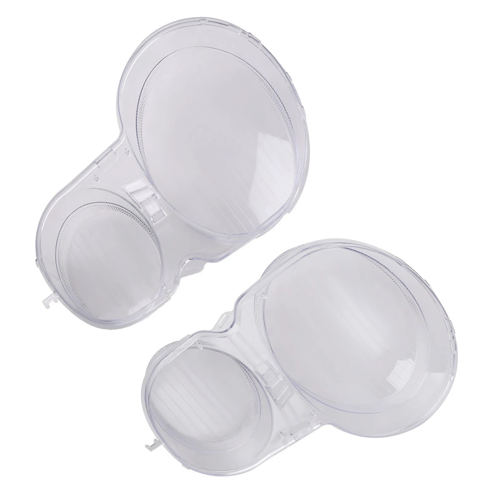 Set of 2 Headlight Lens Covers for Mercedes-Benz E320 E430 (1996)