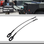 Pair Rear Tailgate Cables for Dodge Ram 1500 2500 3500 (1994–2002)
