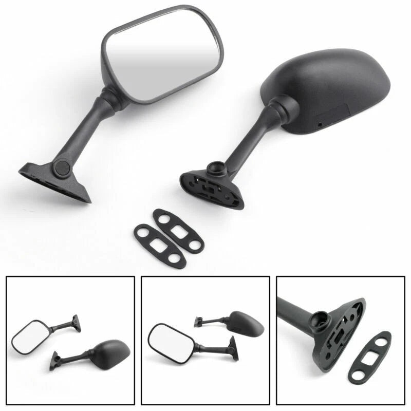 Racing Mirrors Set of 2 for Suzuki GSXR 600 750 1000 (2001–2003)