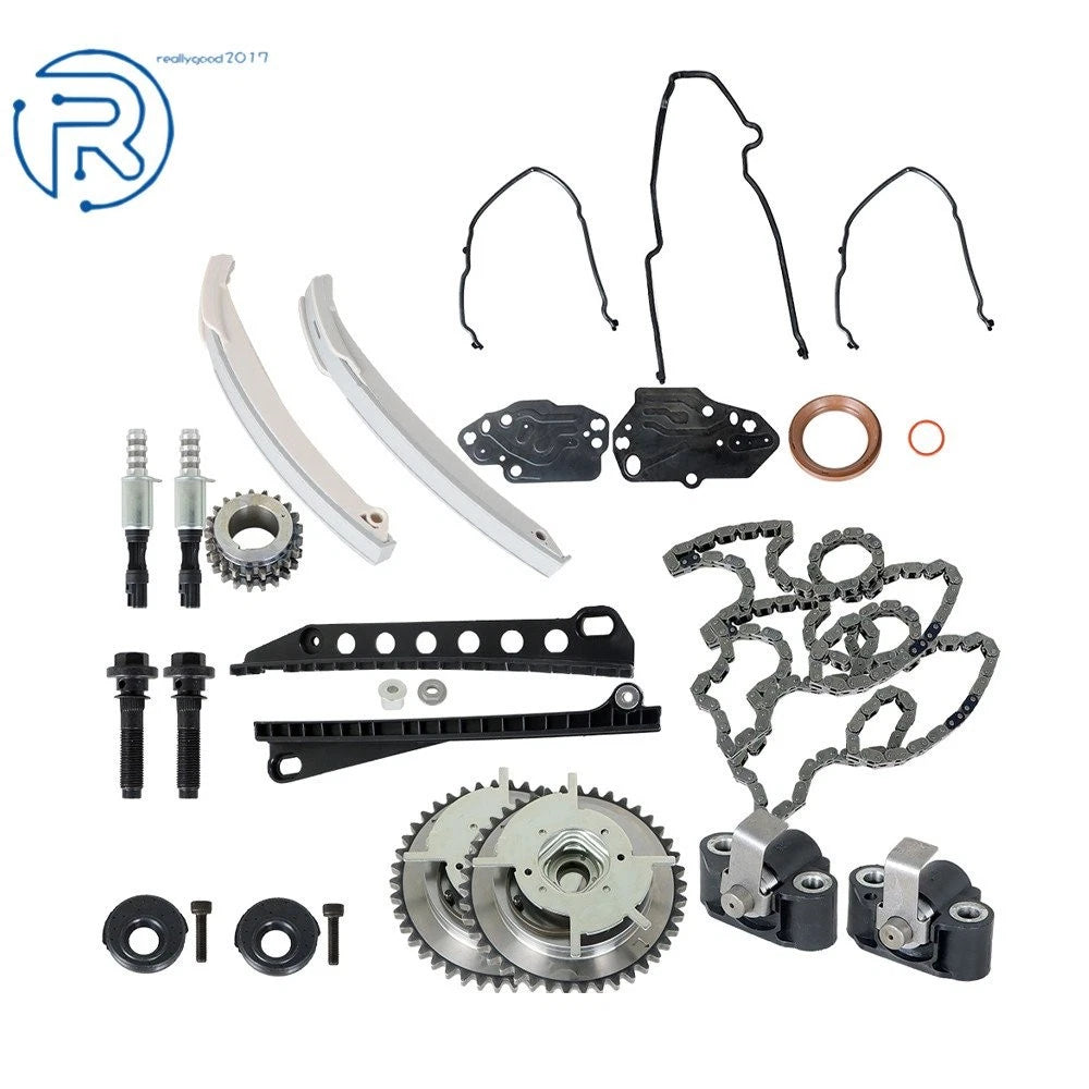 Timing Chain Kit + Cam Phasers + VVT Valves for Ford F150 F250 5.4L (2004–2008)