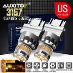 2X Amber LED Turn Signal Parking Light Bulbs for [Make Model]