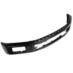 Front Bumper Face Bar for Ford F150 (2015–2017) W/Fog Light Hole, Black