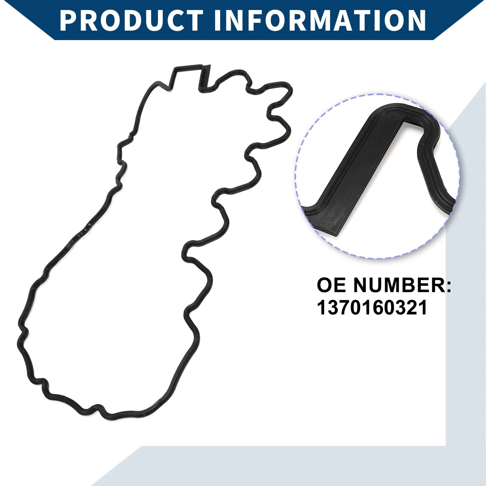 Valve Cover Gasket No. 1370160321 for Mercedes-Benz G-Class (W463) G 65 AMG
