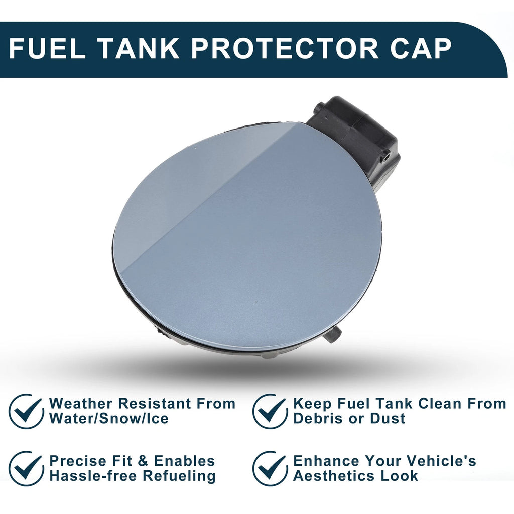 Fuel Tank Door Cap for Volkswagen Golf 6 (2010–2013) - Blue Filler Flap Cover
