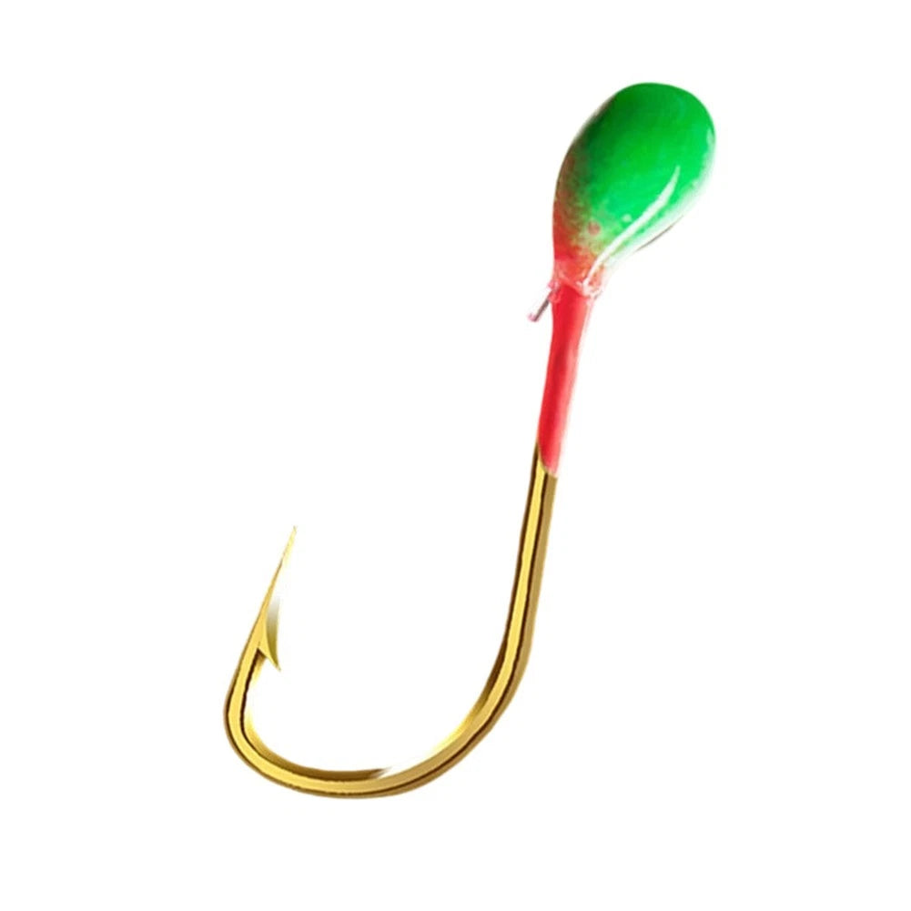 Set of 7 Fishing Smelt Hooks for Carp Angling - Stainless Steel Iron