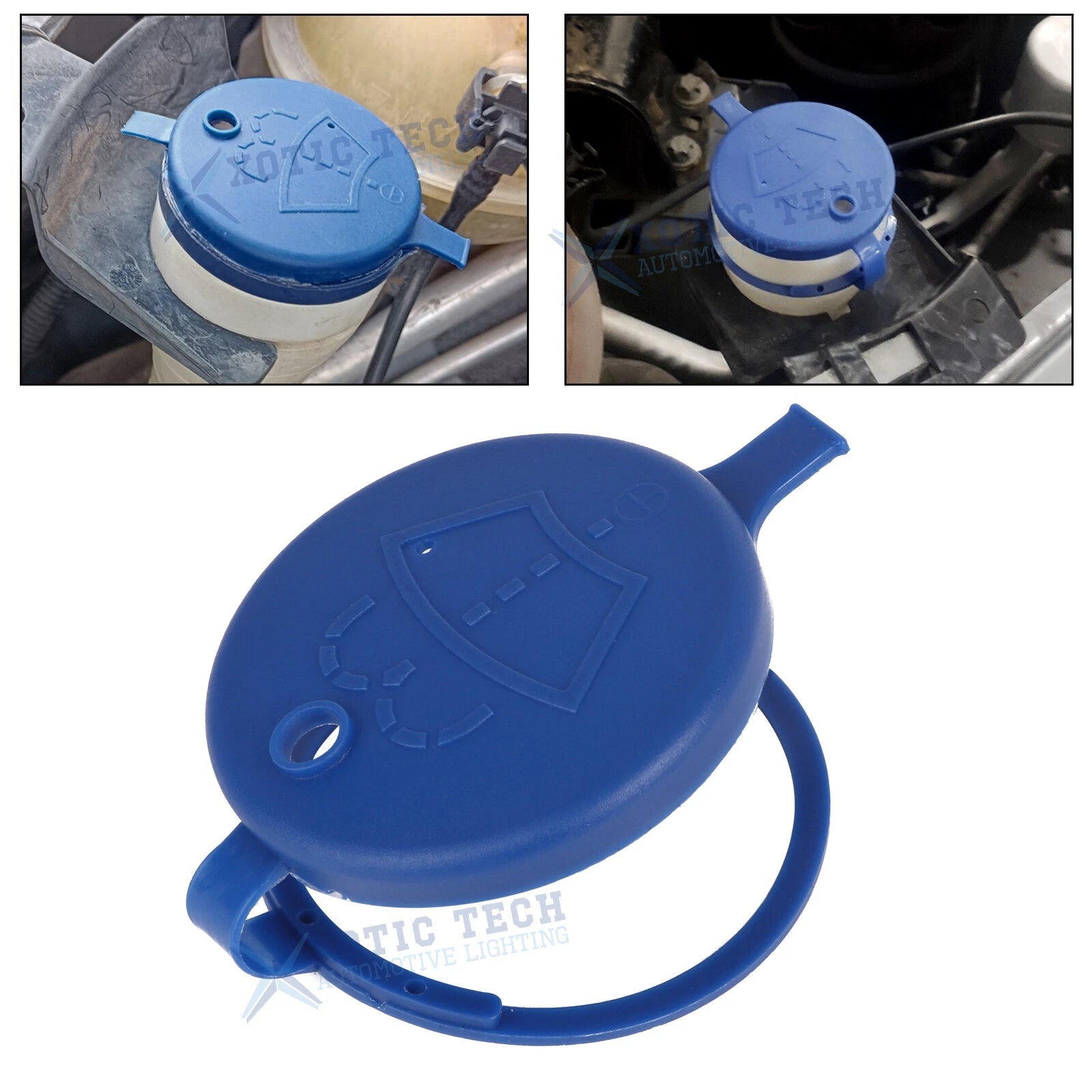 1PC Windshield Washer Fluid Reservoir Cap for Universal Cars (—)