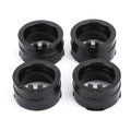 4X Intake Manifold Boots for Honda CBR 650 F PC19 PC23 (1987–1990)