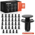 30Pcs 8mm Nylon Bumper Cover Clips for Hyundai 
