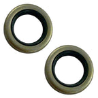 2Pcs Drive Shaft Seal for Evinrude Johnson Outboard (18-2062, GLM 86250)