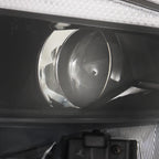 Halogen Headlight Assembly for Hyundai (2021â2022) Black Left Driver Clear Lens