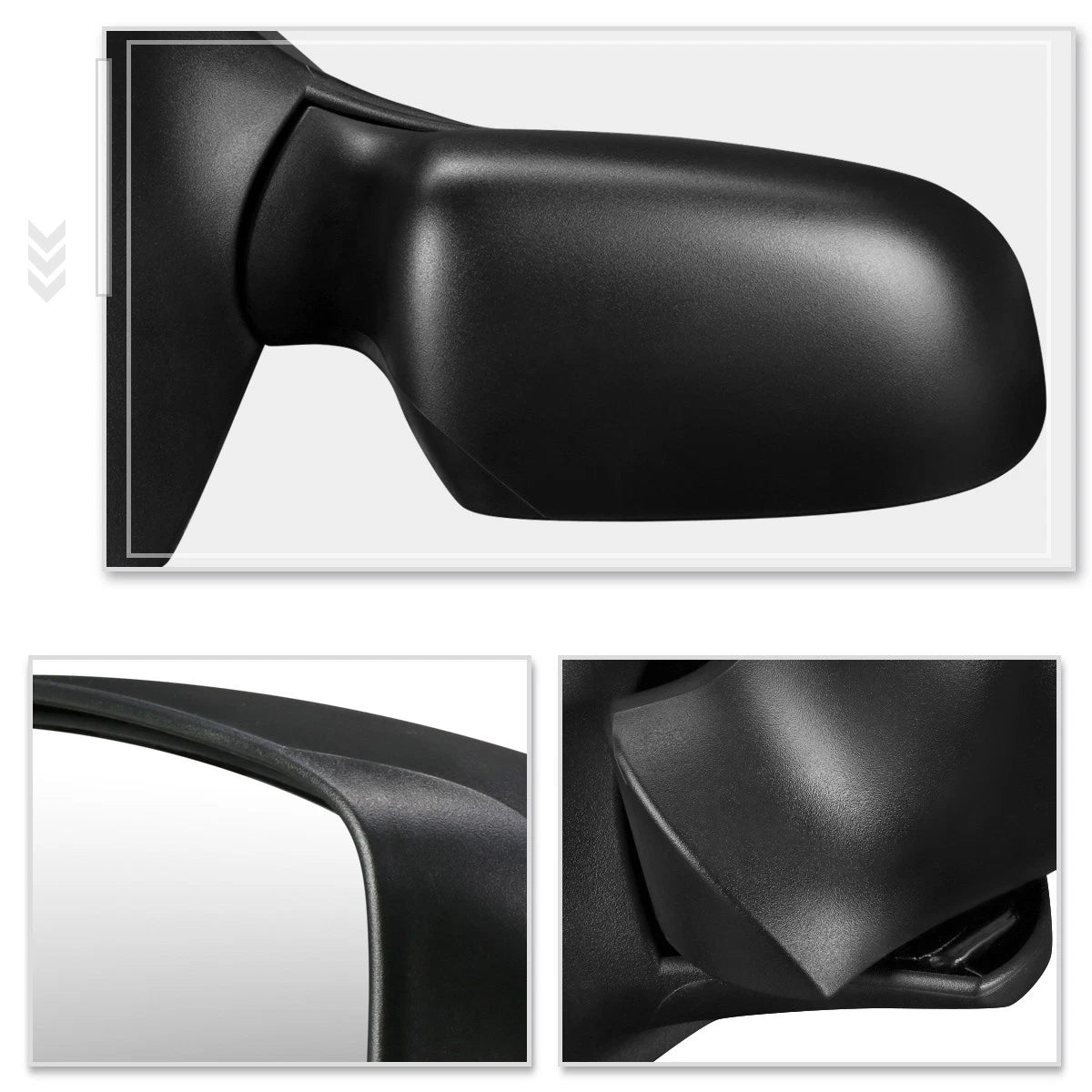 In-Channel Side Window Visors for Toyota Tundra Crewmax (2007–2021)
