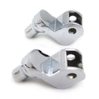 Chrome Foot Pegs Connection Fittings for Honda GoldWing GL1500 (1988–2000)