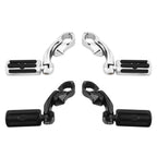 1 1/4" Short Angled Highway Bar Engine Guard Footpegs for Harley