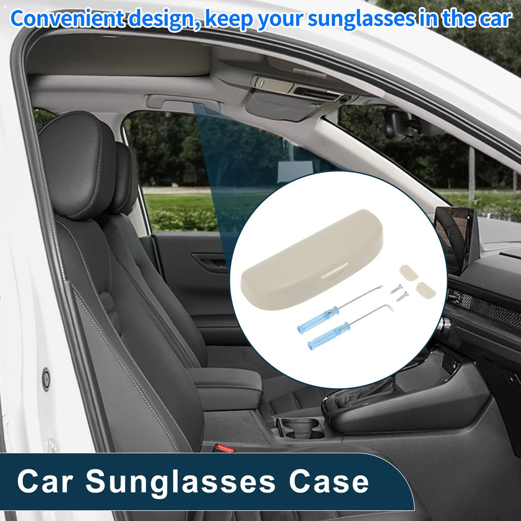 Sunglasses Case for Ford Puma MK2 (2020–2025) Beige Set of 1