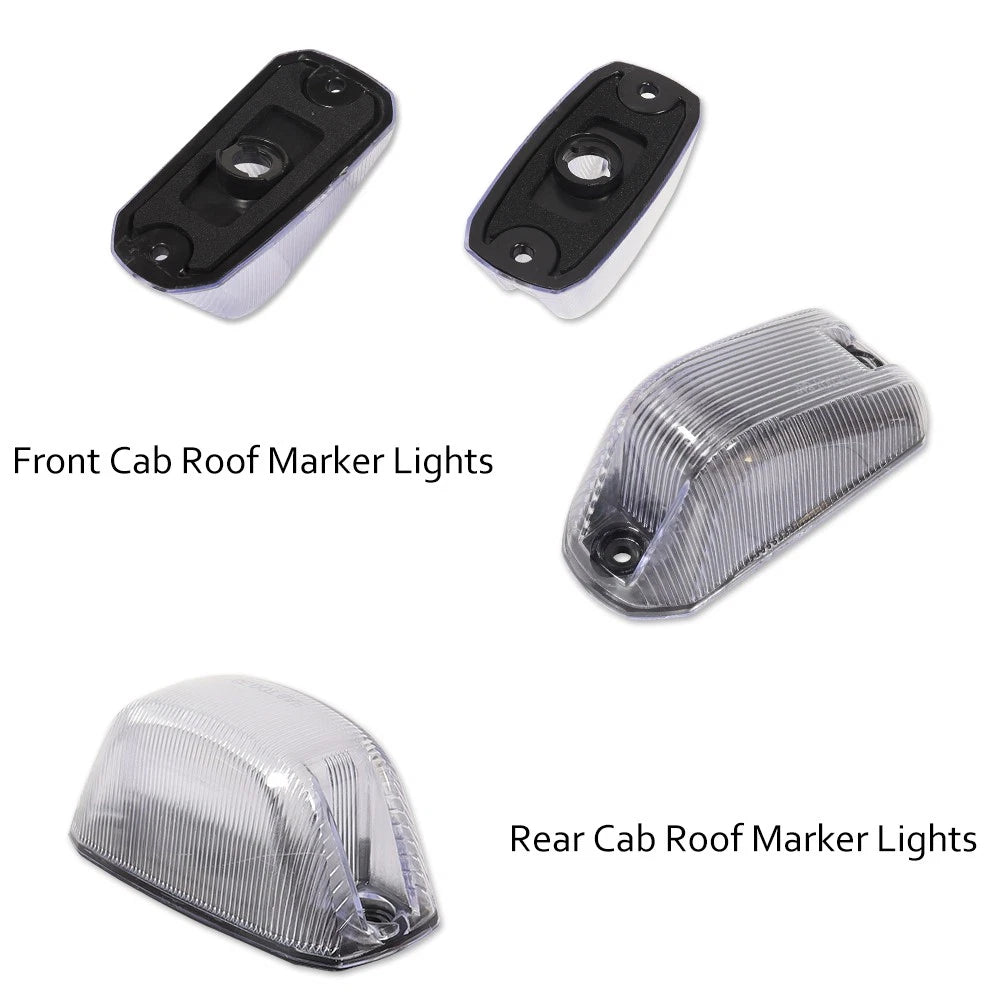 Cab Roof Running Light Housings for Dodge RAM Promaster (2014–2023)