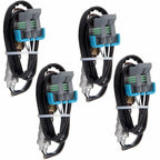 Set of 4 Upstream Downstream Oxygen Sensors O2 for Chevy GMC Express Savana 3500 (2001–2002)