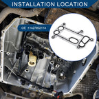 Engine Oil Filter Housing Gasket for BMW X3 (2006–2007, 2009) 11427802114