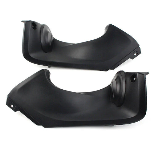 1 Pair ABS Black Intake Ram Air Tube Cover for YAMAHA YZFR6 (1998-2002)