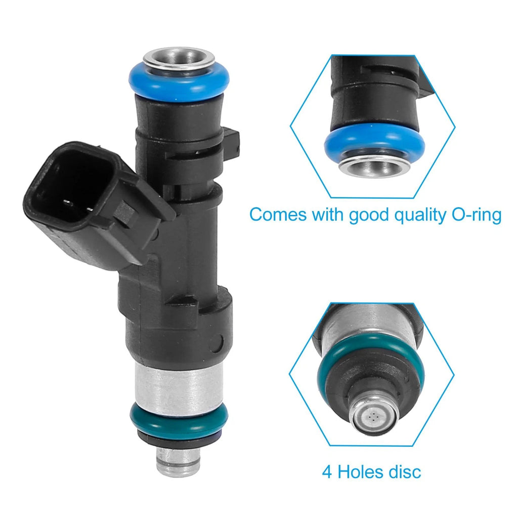 6pcs Fuel Injector 0280158028 for Dodge Magnum, Chrysler Sebring (2005–2010)