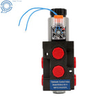 Hydraulic Selector Valve 12V DC 6 Port 13 GPM for Automotive Applications