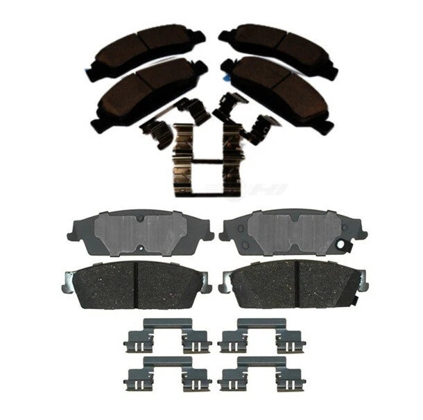 Set of 4 Brake Pads for Cadillac Escalade, GMC Yukon, Chevy Tahoe (2002–2020)