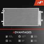 A/C Condenser with Receiver Drier & Bracket for Ford Edge (2012-2014)