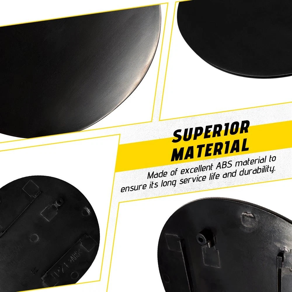 Fuel Door Gas Filler Lid Cover for Honda Pilot (2009–2015) Black Y