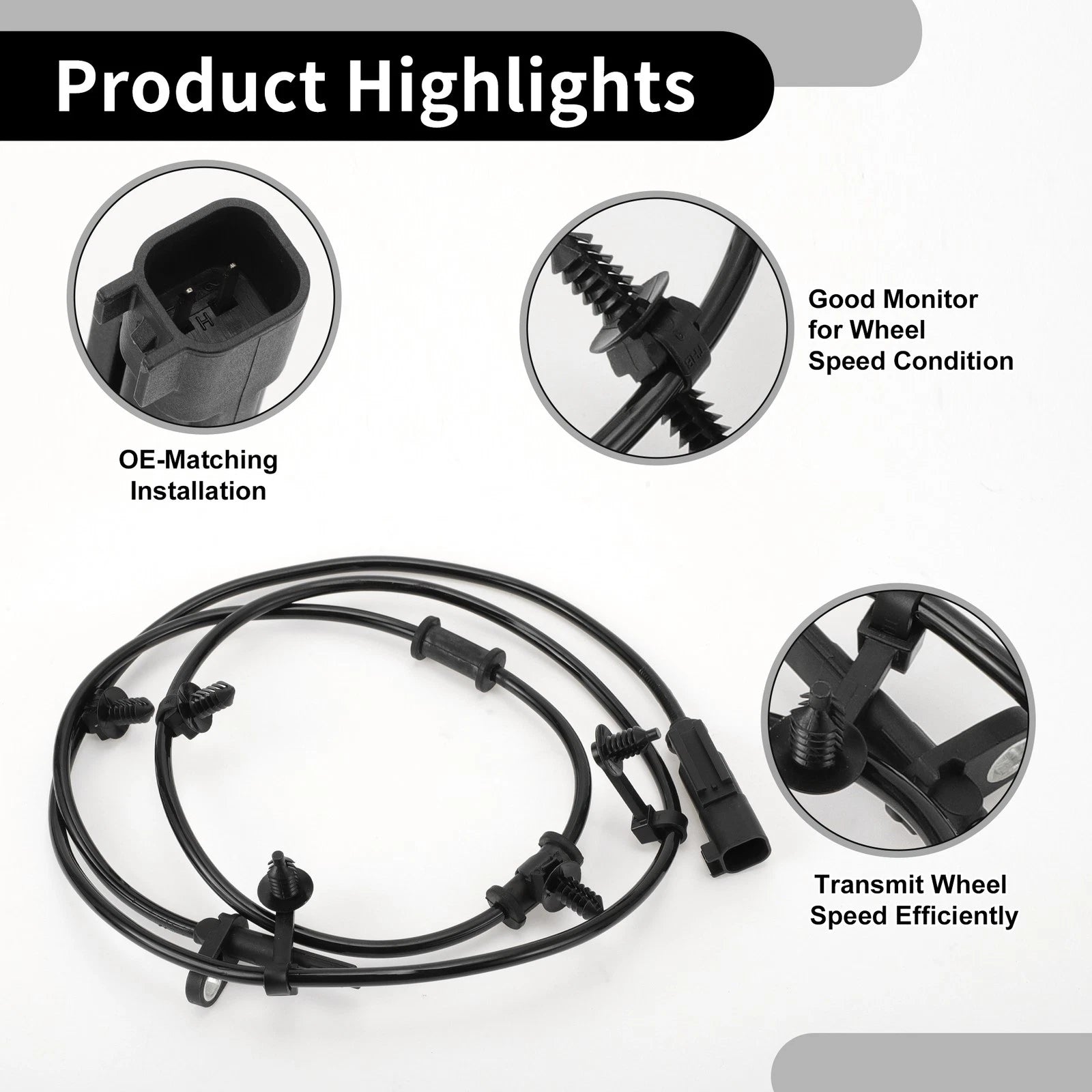 ABS Wheel Speed Sensor No. CT4Z2C190B for Ford Edge (2012–2014)