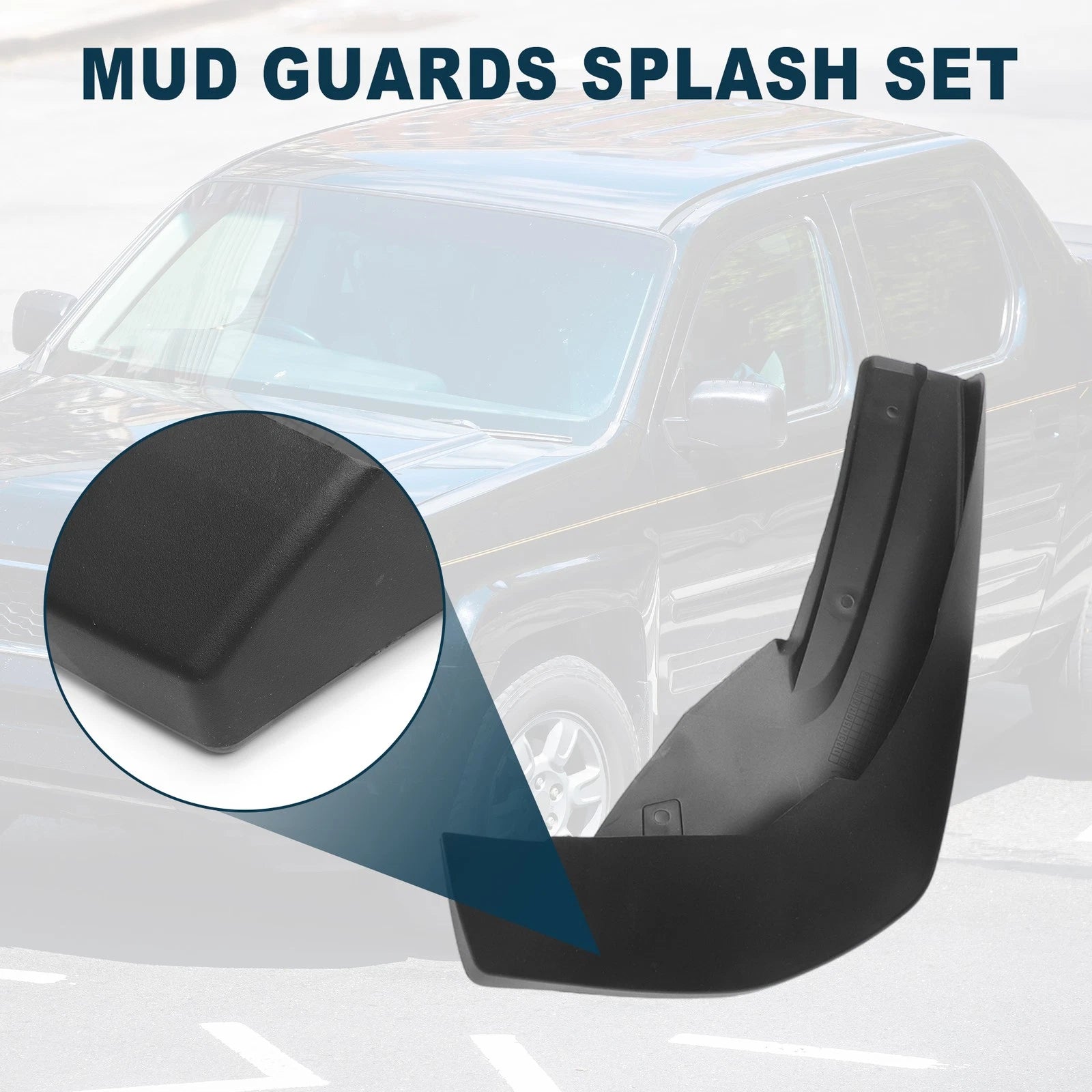 Mud Flap Splash Guard for Honda Ridgeline (2017–2023)
